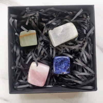 Taurus Gemstone Crystal Set